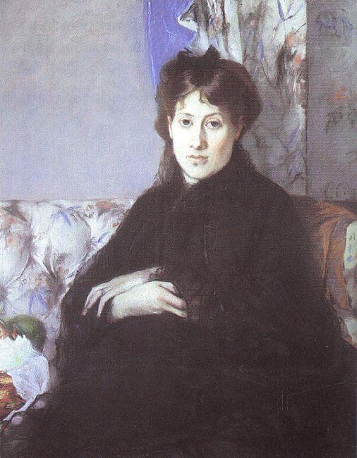 Berthe Morisot Portrait of Edma Pontillon nee Morisot oil painting picture